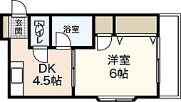 間取図画像 1DK