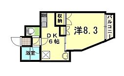 間取図画像 1DK