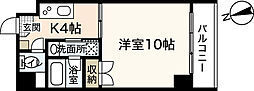 間取図画像 1K