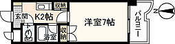 ジュネスヤマシロ 1Kの間取図画像