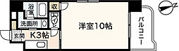 ロワジールY 1Kの間取図画像