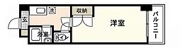 第2田中ビル 1Kの間取図画像