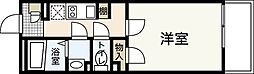 レオネクスト福寿草 1Kの間取図画像