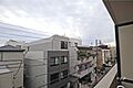 バルコニーから...