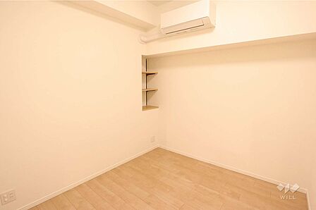 洋室4帖寝室としても十分な広さです。