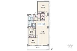 間取図画像 2SLDK