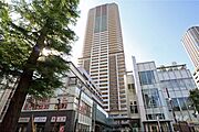 プラウドタワー武蔵小杉の外観（北東側から）
