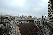 バルコニーからの眺め（北西方向）