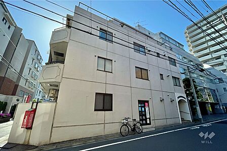 都立大アーバンハイムの外観(南東側から)