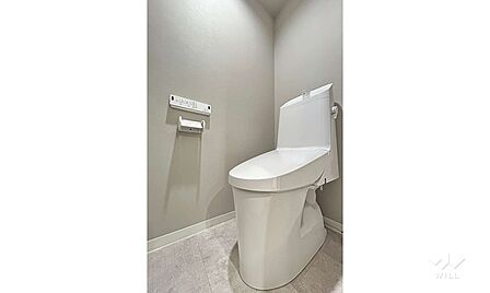 トイレすっきりとした空間でとても綺麗です!