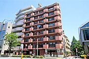 中目黒プラムハイツの外観(南側から)