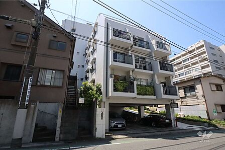 ニュー目黒台ハイツの外観(南東側から)