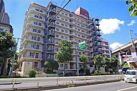 ネオコーポ南馬込の外観(東側から)