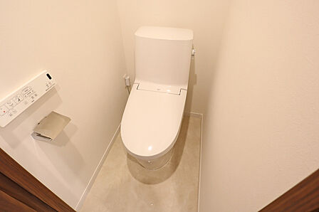 トイレすっきりとした空間でとても綺麗です!
