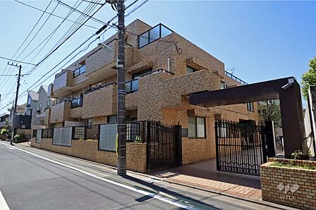 ライオンズマンション碑文谷の外観(北東側から)