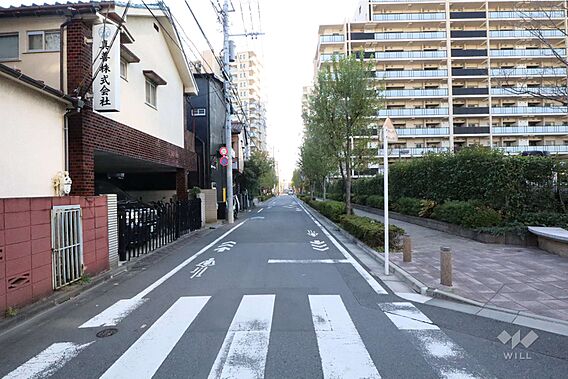 敷地東側の前面...