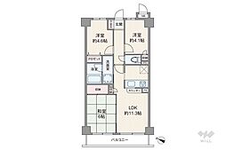 間取図画像 3LDK