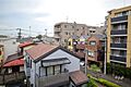 バルコニーから...
