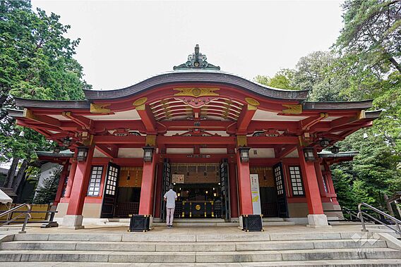 世田谷八幡宮の...