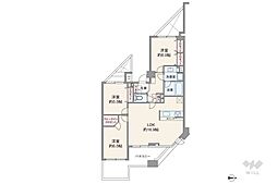 間取図画像 3LDK