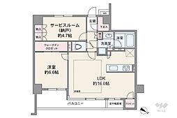 間取図画像 1SLDK