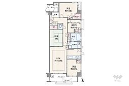 ディナ・スカーラ成城南 3SLDKの間取図画像