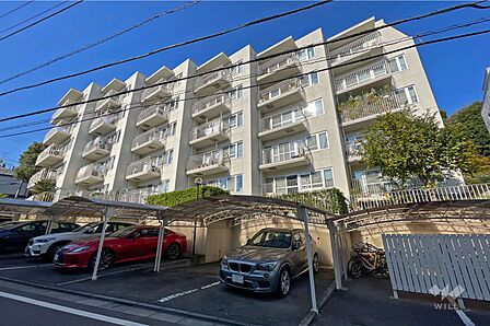 世田谷三宿マンションの外観(東側から)