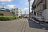 その他：敷地南西側の前面道路(北西側から)