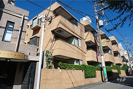 パシフィックパレス下北沢の外観(南東側から)