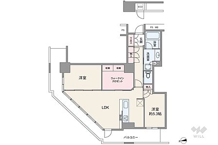 3LDK 間取り