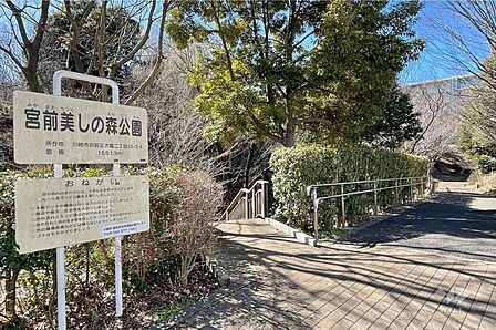 宮前美しの森公園の外観