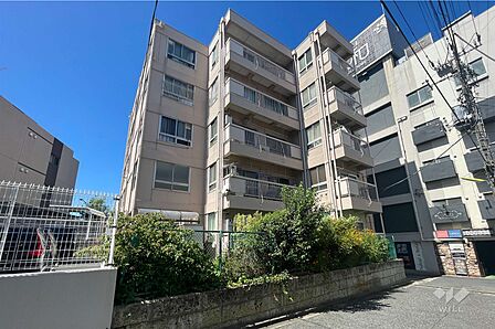 等々力コーポラスの外観(南東側から)