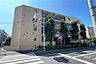 外観：上野毛日伸マンションの外観(北西側から)