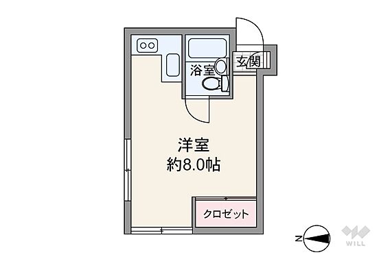 間取りは専有面...