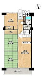 間取図画像 3LDK