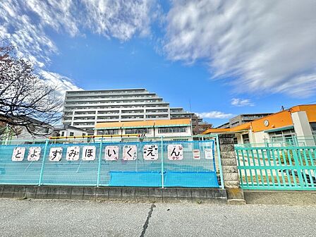 豊住保育園まで493m 徒歩約7分
