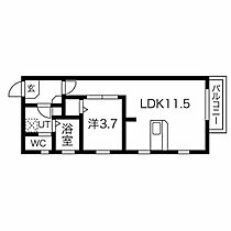 愛知県名古屋市中村区佐古前町（賃貸アパート1LDK・3階・35.00㎡） その2