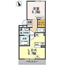 愛知県名古屋市千種区内山1丁目（賃貸アパート1LDK・2階・40.04㎡） その2