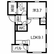 愛知県名古屋市千種区今池3丁目（賃貸アパート1LDK・3階・30.75㎡） その2