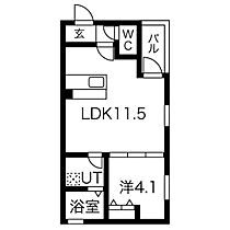 DEVELD八代  ｜ 愛知県名古屋市北区八代町1丁目（賃貸アパート1LDK・3階・35.48㎡） その2