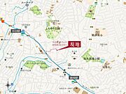 横浜市営地下鉄ブルーライン「中田駅」徒歩6分、「踊場駅」徒歩8分の好立地