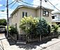 外観：北西角地の住まい