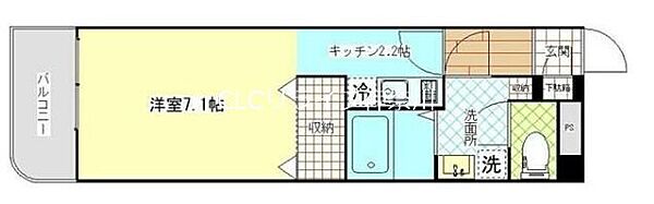 モデラート追浜 ｜神奈川県横須賀市鷹取１丁目(賃貸マンション1K・2階・27.26㎡)の写真 その2