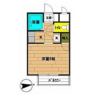 サンハイム 201 ｜ 神奈川県横浜市金沢区釜利谷東４丁目2-1（賃貸アパート1K・2階・19.65㎡） その2