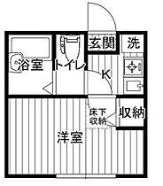 プラナス上大岡 103 ｜ 神奈川県横浜市港南区港南１丁目13-21（賃貸アパート1K・1階・16.20㎡） その2