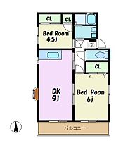 神奈川県横浜市金沢区釜利谷東４丁目（賃貸アパート2LDK・2階・45.36㎡） その2