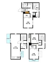 神奈川県横浜市港南区港南中央通（賃貸マンション3LDK・3階・88.37㎡） その2