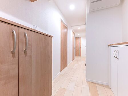 たっぷりの収納スペースで快適に暮らせます。