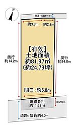 売土地　寝屋川市大利町