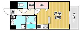 ラペジブル 702 ｜ 大阪府大阪市城東区中央1丁目6-12（賃貸マンション1R・7階・30.60㎡） その2